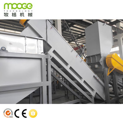 Clean Plastic Flakes Production SUS 304 Bottle Recycling Washing MEB-Series Waste Hot Water Plastic Recycling Line