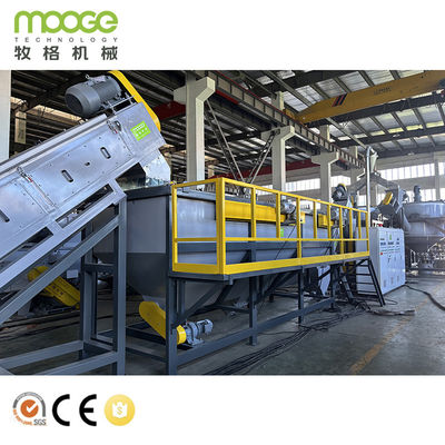 Complete PP HDPE Rigid Packaging Recycling Line