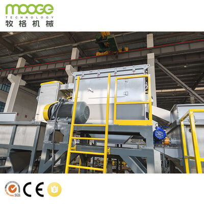 Pp Woven Bag Washing Pe Agricultural Film Plastic Recycling Line