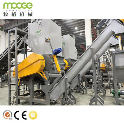 ABB Frequency Plastic Washing Line Machine Constructed from 304 Stainless Steel Ensuring Durability and Consistent Output