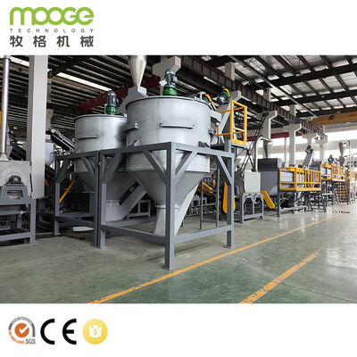 304 Stainless Steel Plastic Washing Recycling Line Built for Separation and Cleaning of Plastic Materials in Recycling