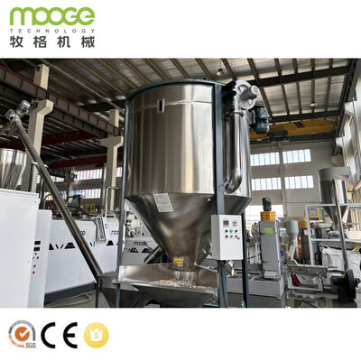 Rigid Plastic Recycling Double Stage Water Ring Granulating Line