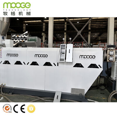 Rigid Plastic Recycling Double Stage Water Ring Granulating Line