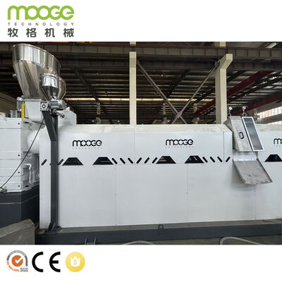 High Output Automatic Double Single Screw Extruder PP PE Pelletizing Line High Quality