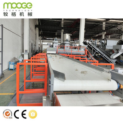 High Capacity Automatic PET Recycling System Plastic Bottle Recycling Machine