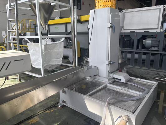 PE PP LDPE Films Compacting and Pelletizing Machine with Laser Filter