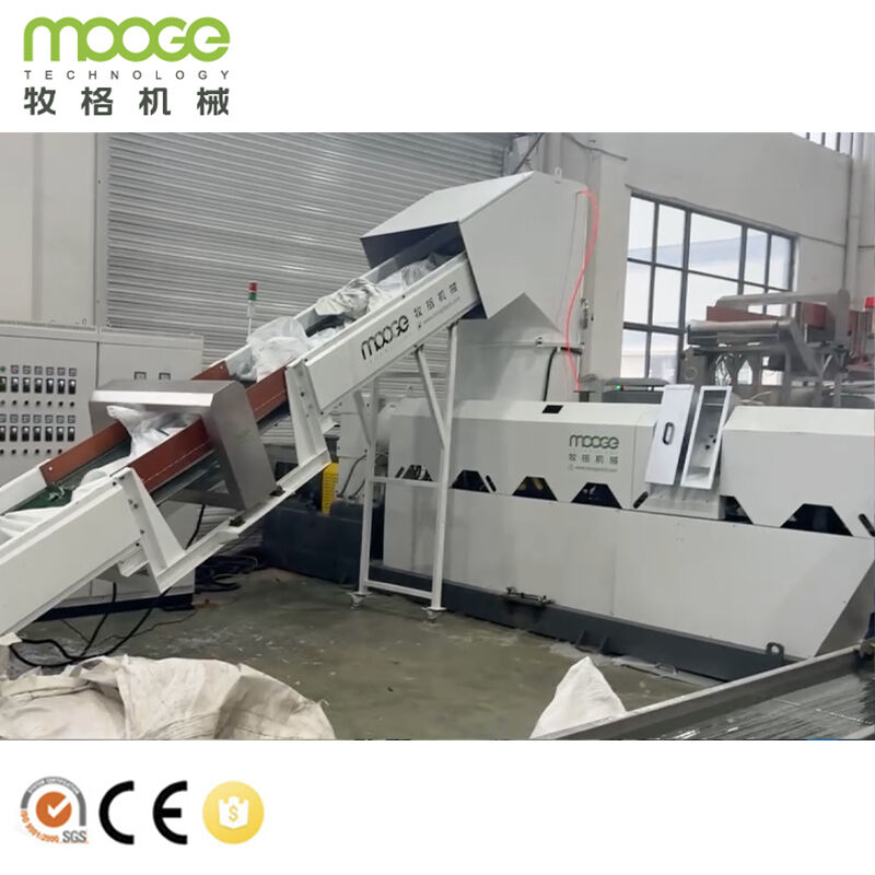 Waste Plastic Film Washing Recycling Machine for PP PE Material