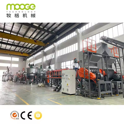 Mooge Tech a conçu une usine de lavage de bouteilles en acier inoxydable pour animaux de compagnie