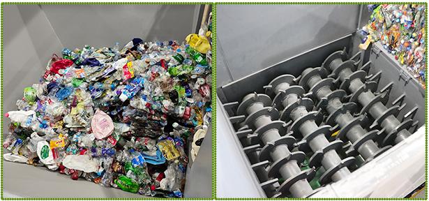 Rigid Bottle De-labelling Pet Plastic Flakes Washing Recycling Machine 4