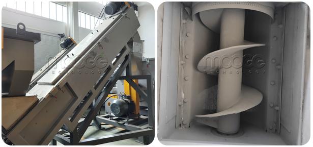 Clean Plastic Flakes Production SUS 304 Bottle Recycling Washing MEB-Series Waste Hot Water Plastic Recycling Line 9