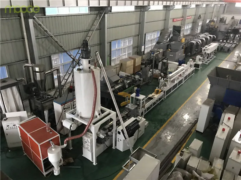 Ligne de production de bandes de fixation de PP avancée pour bandes d'emballage de haute qualité 1